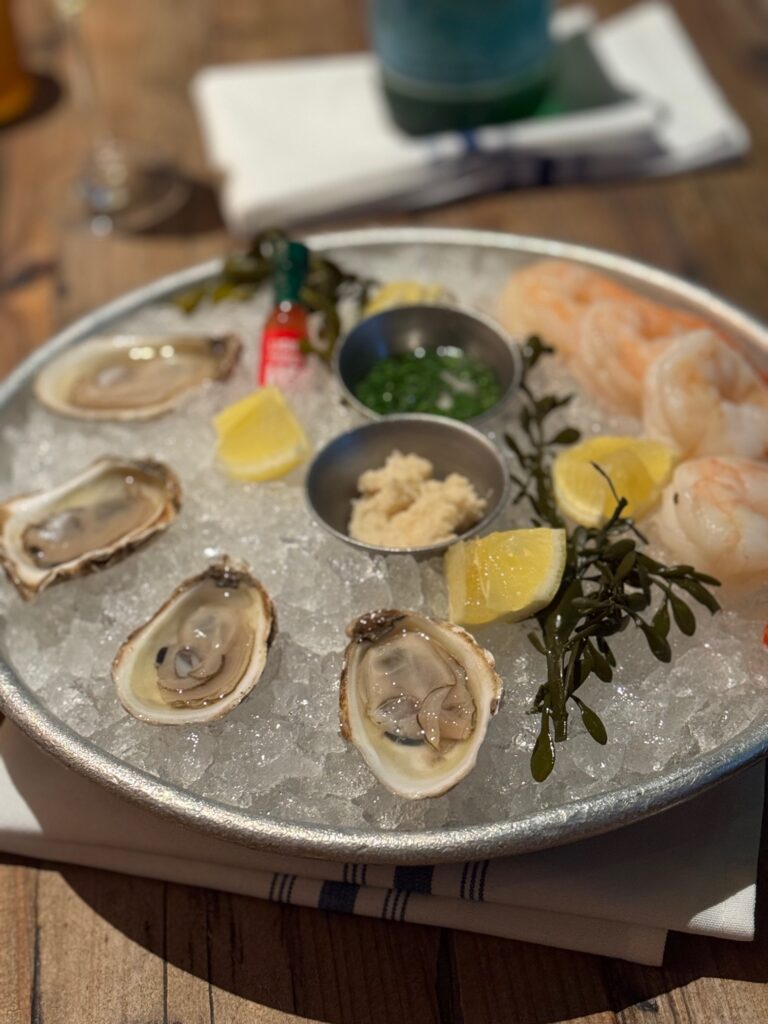 We always ask for oysters!