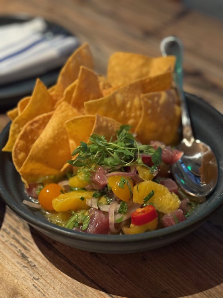 Tuna starter!