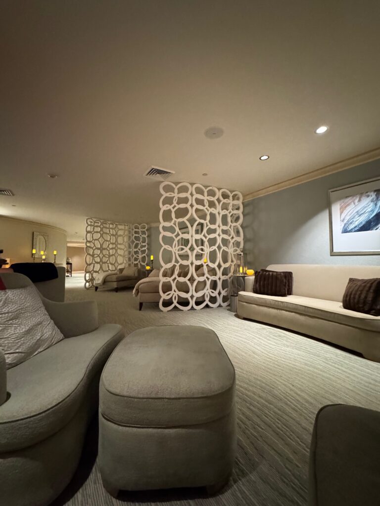 Relaxing lounge